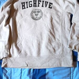 Men's Crewneck Sweatshirt in Light Beige